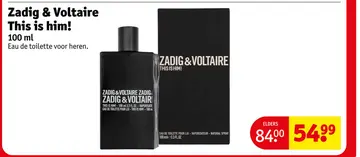 Aanbieding: Zadig & Voltaire This is him!