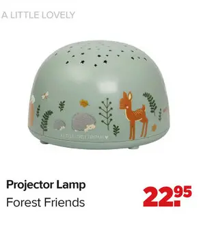 Aanbieding: Projector Lamp Forest Friends