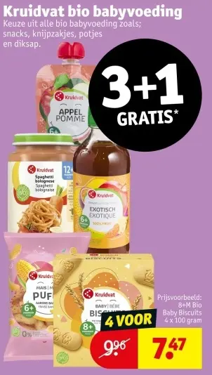 Aanbieding: Bio Babyvoeding