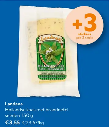 Promotie: Hollandse kaas met brandnetel