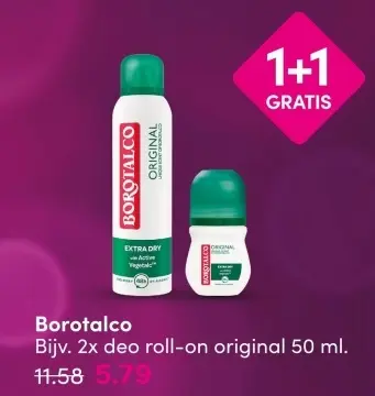 Aanbieding: Borotalco