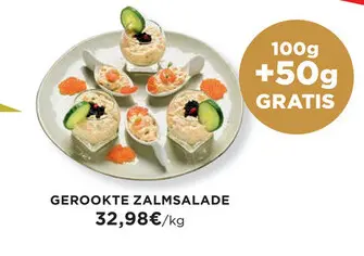 Promotie: Gerookte zalmsalade