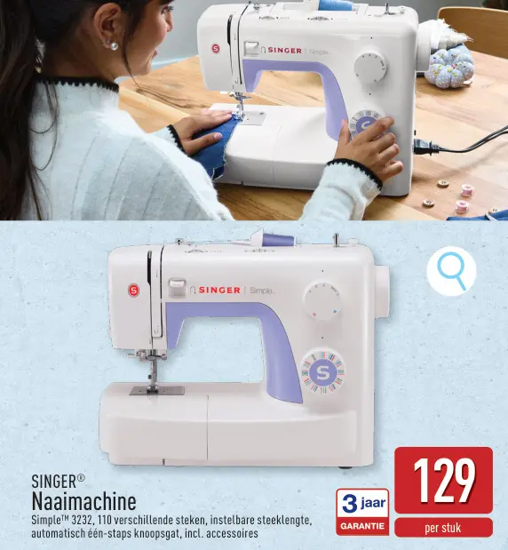 Promotie: Naaimachine