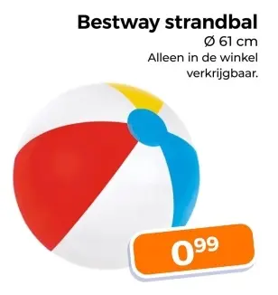 Aanbieding: strandbal