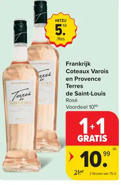 Aanbieding: Frankrijk Coteaux Varois en Provence Terres d