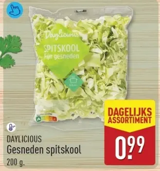 Aanbieding: Gesneden spitskool