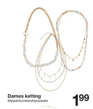 Aanbieding: Dames ketting