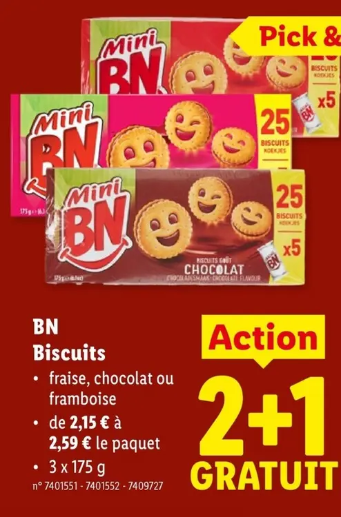 Offre: Mini BN Biscuits