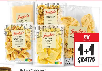 Aanbieding: Jumbo's verse pasta
