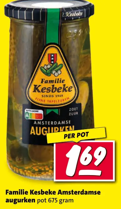 Aanbieding: Amsterdamse augurken