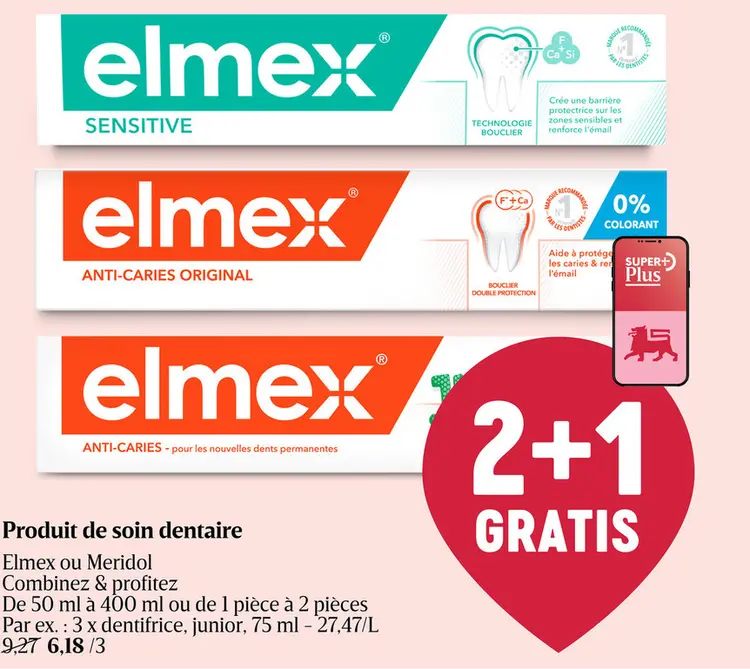 Offre: Produit de soin dentaire