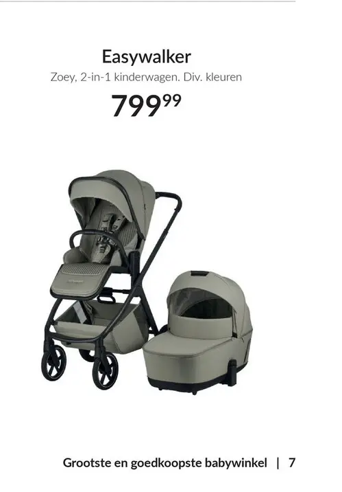 Aanbieding: Zoey, 2-in-1 kinderwagen