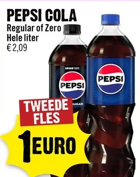 Aanbieding: Pepsi cola