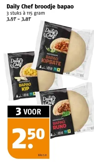 Aanbieding: broodje bapao