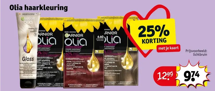 Promotie: Olia haarkleuring