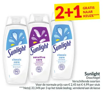 Aanbieding: Sunlight Douchegel