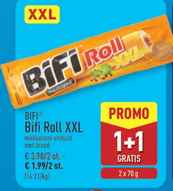 Promotie: Bifi Roll XXL
