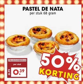 Aanbieding: Pastel de nata
