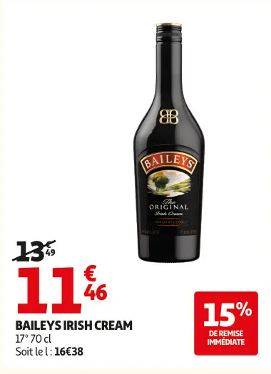 Aanbieding: Irish cream