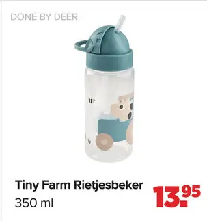 Aanbieding: Tiny Farm Rietjesbeker
