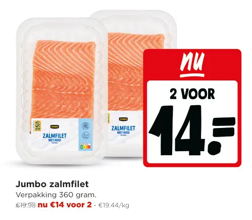 Promotie: Zalmfilet