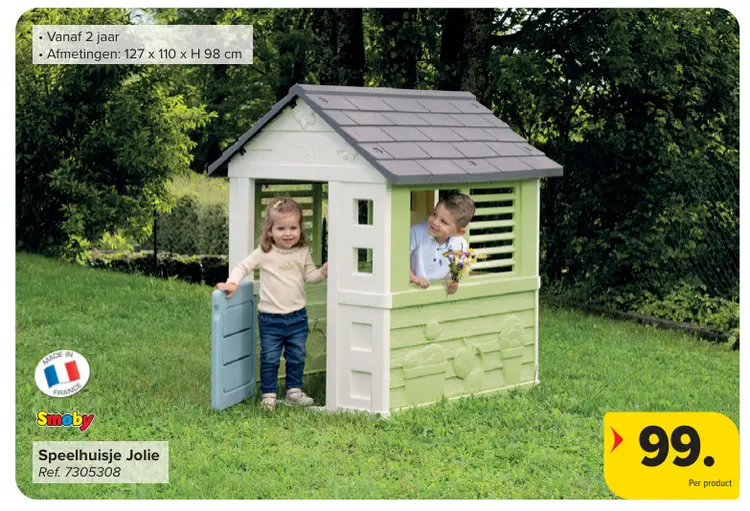 Promotie: Speelhuisje Jolie