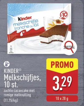 Promotie: Melkschijfjes