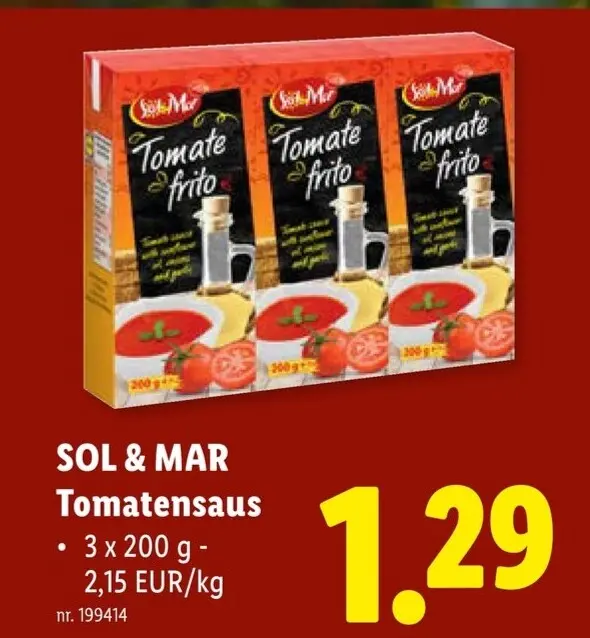 Promotie: Tomatensaus