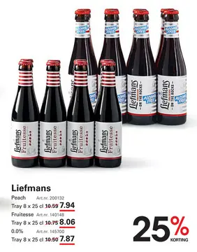 Aanbieding: Liefmans Peach