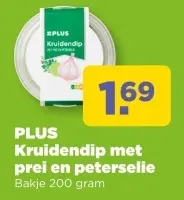 Kruidendip met prei en peterselie