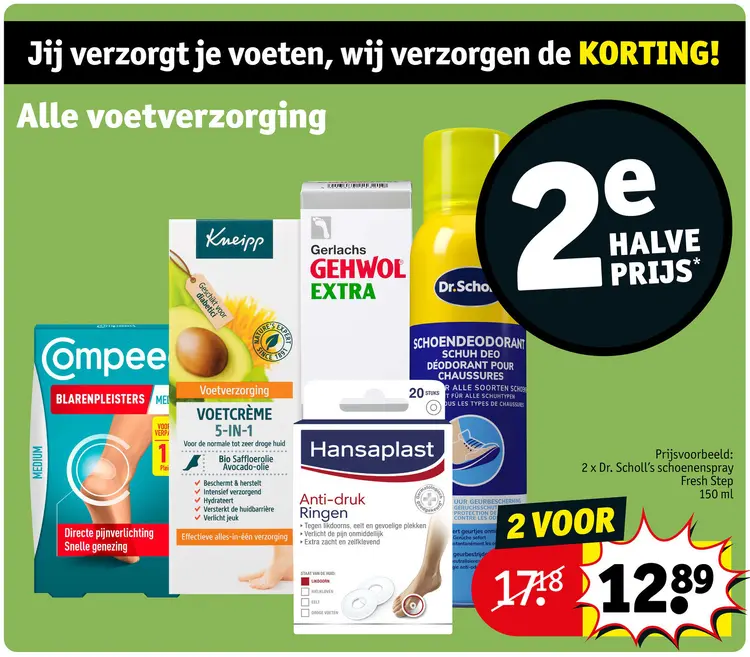 Promotie: Alle voetverzorging