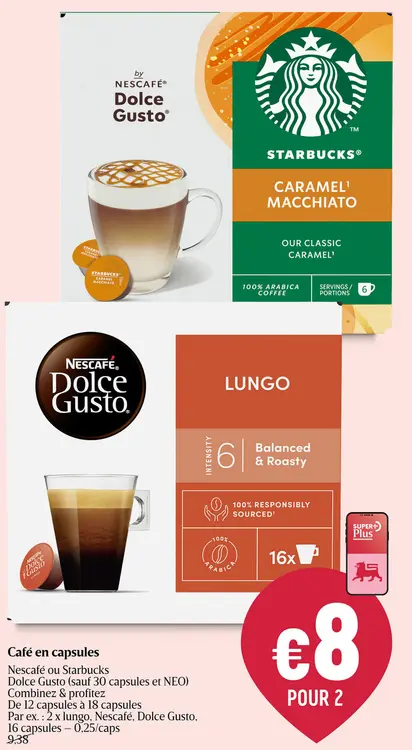 Offre: Café en capsules