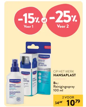Promotie: Reinigingsspray