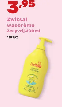Aanbieding: Zwitsal wascrème