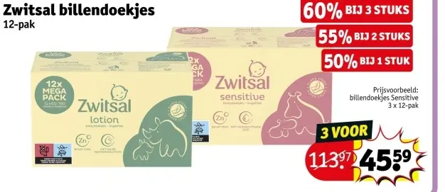 Aanbieding: billendoekjes