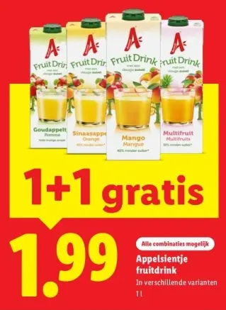 Aanbieding: Fruit Drink