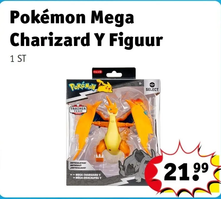 Promotie: Mega Charizard Y Figuur