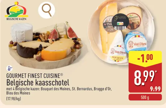 Aanbieding: Belgische kaasschotel