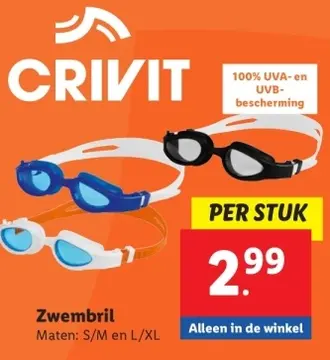 Aanbieding: Zwembril