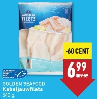 Aanbieding: Kabeljauwfilets