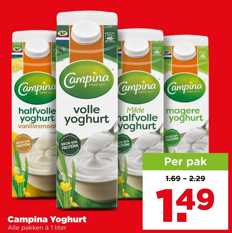 Aanbieding: Yoghurt