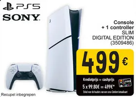Aanbieding: PS5 Console SLIM DIGITAL EDITION