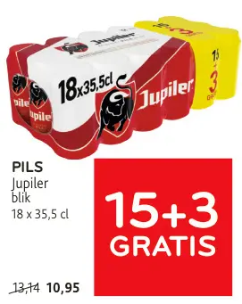 Promotie: Pils blik