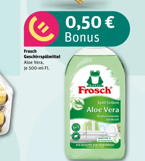 Aanbieding: Geschirrspülmittel Aloe Vera