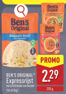 Aanbieding: Expressrijst