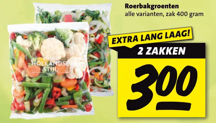Aanbieding: Roerbakgroenten