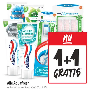 Aanbieding: Alle Aquafresh