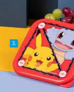 Offre: Boîte à snacks 3-en-1 Pokémon