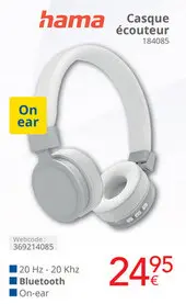Offre: Casque écouteur