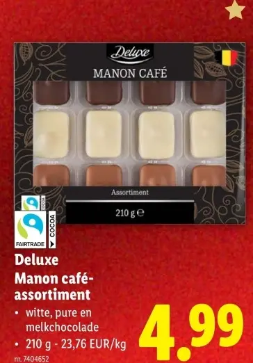 Promotie: Manon café-assortiment